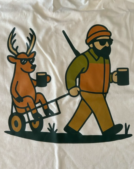 Short Sleeve LCR Hunting Equipment T-shirt (Catch-A-Ride)